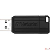 Kép 2/2 - Pendrive 16GB Verbatim USB 2.0, 10/4MB/sec PinStripe, fekete Verbatim 49063