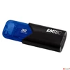 Kép 1/3 - Pendrive 32GB USB 45718 EMTEC B110 Click Easy fekete-kék