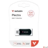 Kép 4/5 - Pendrive 64GB USB-C 3.2 Gen1 VERBATIM Plectra" fekete