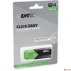 Kép 3/3 - Pendrive 64GB USB 45718 EMTEC B110 Click Easy fekete-zöld