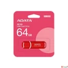 Kép 2/2 - Pendrive 64GB USB 45718 Gen1 ADATA UV150 piros