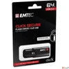 Kép 2/2 - Pendrive 64GB USB 45718 titkosított EMTEC B120 Click Secure