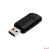 Kép 2/2 - Pendrive, 8GB VERBATIM PinStripe", fekete UV8GPF