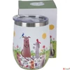 Kép 1/2 - Pohár duplafalú 330ml Rozsdamentes acél hőtartó pohár Dog Picnic