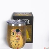 Kép 2/2 - Pohár duplafalú 330ml Rozsdamentes acél hőtartó pohár Klimt: The Kiss