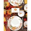 Kép 4/4 - Porcelán tálca Harvest 27cm tökformájú dobozban