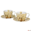 Kép 4/6 - Porceláncsésze+alj 270ml Életfa 2 személyes dobozban