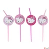 Kép 1/2 - Party szívószál 8db/cs Charmmy Kitty R551730