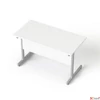 Kép 3/5 - Íróasztal szürke fémlábbal 120x70cm MAYAH Freedom SV-25 fehér