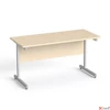 Kép 1/2 - Íróasztal szürke fémlábbal 140x70cm MAYAH Freedom SV-26 juhar