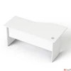 Kép 3/5 - Íróasztal íves baloslaplábbal 160x80cm MAYAH Freedom SV-24 fehér