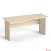 Kép 1/3 - Íróasztal íves baloslaplábbal 160x80cm MAYAH Freedom SV-24 juhar