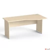 Kép 1/3 - Íróasztal íves jobboslaplábbal 160x80cm MAYAH Freedom SV-23 juhar