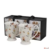 Kép 5/8 - Bögre porcelán 340ml Royal GRACE 2 db /szett Díszdobozban