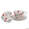 Kép 7/8 - Csésze aljjal porcelán Royal, ANGELA 2 db-os készlet Díszdobozban