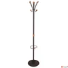 Kép 2/2 - Ruhafogas Orione fekete váz 5 db fagombbal, 180 cm