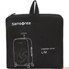 Kép 2/2 - Samsonite bőröndhuzat L/M foldable Luggage cover 121223/1041 Fekete