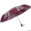 Kép 1/3 - Samsonite esernyő Alu Drop S Safe 3 Sect. Auto O/C Garnet 108966/A465-Red Check