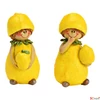 Kép 2/4 - Sárga citromgyerek 11-12cm Figura kézzel festett (2-féle) 1db/ár SDGW26 tavasz nyár