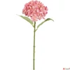 Kép 2/3 - Selyemvirág művirág 40cm hydrangea aletta rózsaszín 14x14x40cm DST5 hortenzia élethű