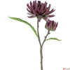 Kép 3/3 - Selyemvirág - művirág 73cm cynara lila 15x19x73cm Cynara dst25 élethű
