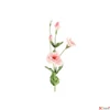 Kép 2/2 - Selyemvirág - művirág 94cm lisianthus rózsaszín 94x14x14cm SDDST5 2 virággal, bimbókkal levelekkel