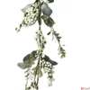 Kép 2/4 - Selyemvirág - művirág girland2 glitteres, bogyós 3cmx5cmx130cm sdkae