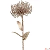 Kép 2/2 - Selyemvirág - művirág gold de Protea metallic rose gold SDDST53 prémium kategóriás virág