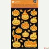 Kép 1/2 - Sötétben világító matrica HALLOWEEN plasztik, 14,5 x 25 cm öntapadós
