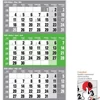 Kép 2/2 - Speditőr naptár fali 2026 6061-80 zöld fejlappal zöld papíros Realsystem 2026 kollekció!