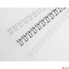 Kép 2/2 - Spirál 10 mm GBC fém, 2:1, 85 lap MultiBind 21 fehér GBC165283