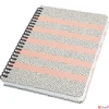 Kép 1/5 - Spirálfüzet 162x215mm Sigel Jolie Sweet Dots 60lap pontrácsos Irodai füzet Sigel JN600