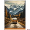Kép 2/2 - Spirálfüzet A4+ vonalas 80lap SHKOLYARYK "Spirit of Freedom" vegyes