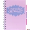 Kép 2/3 - Spirálfüzet A5 Pukka Pad pasztell Project Book 100lap vonalas Irodai füzet Pukka Pad 8631-PST