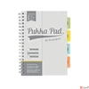 Kép 1/4 - Spirálfüzet B5 vonalas PUKKA PAD Study book, szürke