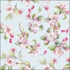 Kép 1/2 - Szalvéta 25x25cm Spring blossom blue 20db-os