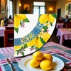 Kép 2/2 - Szalvéta 32cm Citrus- citrom Circle 12 db-os