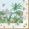 Kép 1/2 - Szalvéta 33x33cm 20db/csomag, Paradise Sauvage