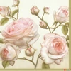 Kép 1/2 - Szalvéta 33x33cm Beauty Roses 20db-os