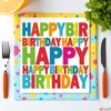 Kép 2/2 - Szalvéta 33x33cm Birthday 20db-os