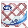 Kép 1/2 - Szalvéta 45lap Sindy kockás minta
