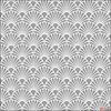 Kép 1/2 - Szalvéta Ambiante Art Deco Silver White papírszalvéta 33x33cm,20db-os