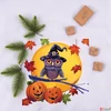 Kép 2/2 - Szalvéta Ambiante Halloween owl papír papírszalvéta 33x33cm,20db-os