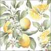 Kép 1/2 - Szalvéta Ambiante citromos Limoni papírszalvéta 25x25cm,15db-os