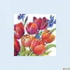 Kép 3/3 - Szalvéta Ambiante Tulips of joy papírszalvéta 33x33cm,20db-os