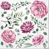 Kép 1/2 - Szalvéta 33x33cm Tete á Tete 33 x 33 cm, 20 db Virág mintás TL704200