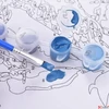Kép 3/4 - Számfestő gyerekeknek ARTIS'24 készlet 5db-os ecset+8akryl festék+tábla vászon 30x40 kpm