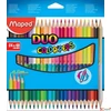 Kép 1/2 - Színes ceruza 24 Maped Color'Peps Duo/kétvégű háromszögű 48szín Írószerek MAPED 829602