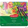 Kép 1/2 - Színes ceruza 24 Derwent Academy fémdobozos kerek, 24színű Írószerek DERWENT 2301938