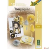 Kép 1/2 - Színes papír tömb A4 130 g 10 lap FOLIA arany-ezüst
